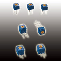 ニデックコンポーネンツ トリマポテンショメータ 1回転型サーメットトリマ 2kΩ 上面調整 CT-6EW 2K ohm(202) 1個（直送品）