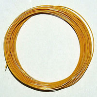 潤工社 ETFE電線(ジュンフロン線)黄 0.26mm 10m(±2%) ETFE0.26YL10 1パック(10m入)（直送品）