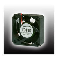 ニデックコンポーネンツ ブラシレスDCファン DC5V 30mm F310R-05LLC 1個（直送品）