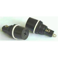 エコー電子 ヒューズホルダー10A(φ5.2*20) FH-033 1個（直送品）