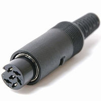 マル信無線電機 DINコネクター6P中継ジャック MJ-54 1個（直送品）