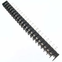 サトーパーツ 貫通型ねじ式端子台 M3フリーねじ 7.62mmピッチ 10A 250V 20極 ML-40-S1AXF-20P 1個（直送品）