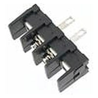 サトーパーツ 貫通型ねじ式端子台 M3フリーねじ 7.62mmピッチ 10A 250V 2極 ML-40-S1AXF-2P 1個（直送品）