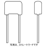 積層メタライズドポリエステルフィルムコンデンサー 50V 0.33μF MMTSL50J33406810200*10 1セット(10個入)（直送品）