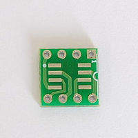 アスラボ シングルオペアンプSOP→デュアルオペアンプDIP変換基板 MOPAMP-SOICS-DIPD 1個（直送品）
