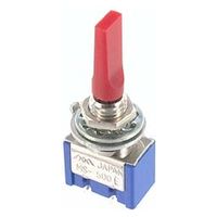 ミヤマ電器 トグルスイッチ 単極 ON-OFF-(ON) MS500DMF-R 1個（直送品）