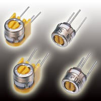 ニデックコンポーネンツ トリマポテンショメータ 1回転型 上面調整 200Ω RJ-4EW 200 ohm(201) 1個（直送品）