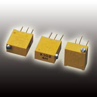 ニデックコンポーネンツ トリマポテンショメータ 18回転型 上面調整 50Ω RJ-9W 50 ohm(500) 1個（直送品）