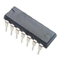 TEXAS INSTRUMENTS 4回路 2入力NANDゲート CMOS DIP14 SN74HC00AN 1個（直送品）