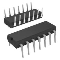 TEXAS INSTRUMENTS 3ステート出力4ビットバスバッファ SN74HC125N 1個（直送品）