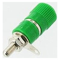 MSK ターミナル 緑 8φ穴 パネル用 絶縁型 TM052ミドリ 1個（直送