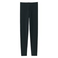 【レディース】無印良品 婦人 ストレッチ天竺編み レギンス 十分丈 婦人Ｌ 黒 良品計画