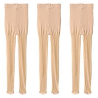 【レディース】無印良品 婦人 サポートタイプ ２０デニール ストッキング（３足組） 婦人Ｌ クリアベージュ 良品計画