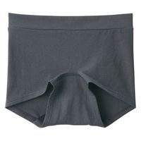 【レディース】無印良品 婦人 ストレッチサニタリーボクサーショーツ 婦人Ｓ ダークグレー 良品計画