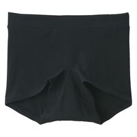 【レディース】無印良品 婦人 ストレッチサニタリーボクサーショーツ 婦人Ｍ 黒 良品計画