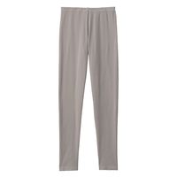 【レディース】無印良品 婦人 ストレッチリブ編み レギンス 十分丈 婦人Ｍ グレイッシュブラウン 良品計画