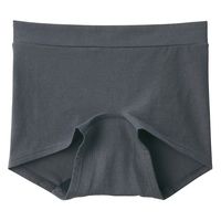 【レディース】無印良品 婦人 ストレッチサニタリーボクサーショーツ 婦人Ｍ ダークグレー 良品計画