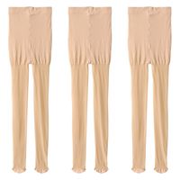 【レディース】無印良品 婦人 サポートタイプ ２０デニール ストッキング（３足組） 婦人ＸＬ クリアベージュ 良品計画