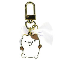 ツジセル サンリオリボンメタルキーホルダー マフィン(ポムポム