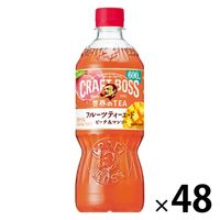 サントリーフーズ クラフトボス フルーツティーエード 600ml 1セット（48本）