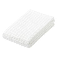 無印良品 ワッフルフェイスタオル（新） ３４×８５ｃｍ オフ白 良品計画