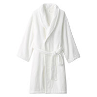 無印良品 ふっくらパイルバスローブ 男女兼用ＬーＸＬ オフ白 良品計画