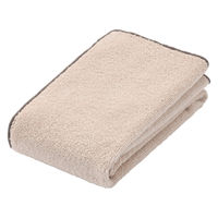無印良品 カラーステッチパイル織りフェイスタオル ３４×８５ｃｍ ベージュ 良品計画