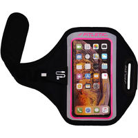 FITLETIC(フィットレティック) ランニング アームバンド Forte Plus S/M ＢＬＫ／ＰＮＫ FP10J 1個（直送品）