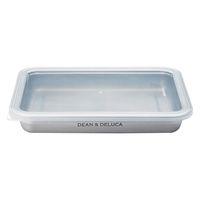 DEAN&DELUCA（ディーン&デルーカ） 蓋つきステンレスバット　ワイド 4580379239929 1個