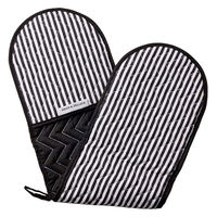DEAN&DELUCA（ディーン&デルーカ） ダブルオーブンミット　ストライプ 4570119223752 1個
