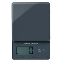 DEAN&DELUCA（ディーン&デルーカ） デジタルスケール 2kg　チャコールグレー 4580379239820 1個