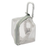 無印良品 ナイロンメッシュ コンパクトポーチ グレー 約７×６ｃｍ 良品計画