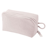 無印良品 リンクルナイロン 大きく開くポーチ ピンク Ｓ 約１１×６×３．５ｃｍ 良品計画