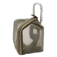 無印良品 ナイロンメッシュ コンパクトポーチ カーキ 約７×６ｃｍ 良品計画