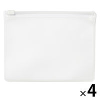 無印良品 ＥＶＡケース ファスナー付 Ｂ７ 1セット（1個×4） 良品計画