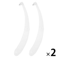 無印良品 折りたたみ式 眉メイク用かみそり ミニＴ型 ２本組 1セット（1個（2本組）×2） 良品計画
