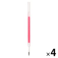 無印良品 替芯 さらさら描けるゲルインキボールペン 0.3mm 赤 1
