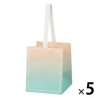 【限定デザイン】 グラデーションギフトバッグ JAR 5枚組 限定