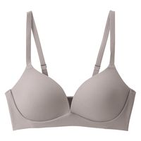 【レディース】無印良品 婦人 ノンワイヤーモールド ホックのないブラジャー 婦人Ｓ モカブラウン 良品計画