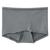 【レディース】無印良品 婦人 なめらかボクサーショーツ 婦人Ｍ ダークグレー 良品計画
