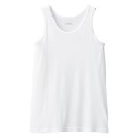 【メンズ】無印良品 紳士 さらっと綿 タンクトップ 紳士Ｍ 白 良品計画