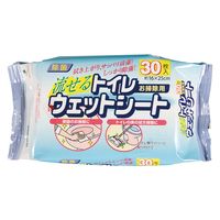 アズマ工業 トイレ用ウェットシート 1パック（30枚入）