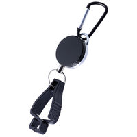 豊光 クリップ付リターンリール ブラック BSー981 1個（直送品）