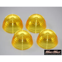 ホンダ CB400F/CB750Four イエロー ウインカーレンズ 4個SET 20-1310-LLYE-4 1セット(4個)（直送品）