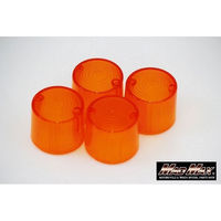 マッドマックス MADMAX 丸型ヨーロピアンウインカーレンズ オレンジ 4個セット 20-1390JL-4 1セット(4個)（直送品）