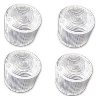 マッドマックス MADMAX 丸型ヨーロピアンウインカーレンズ クリア (4個) 20-1390LW-4 1セット(4個)（直送品）