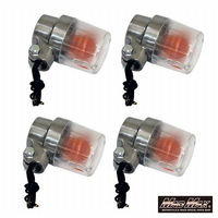 マッドマックス MADMAX 汎用 丸型ヨーロピアンウインカー(4個) クリア 20-1390PW-4 1セット(4個)（直送品）