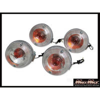 マッドマックス Z1/Z2 クリアウインカー4個セット 20-2316C-4 1セット(4個)（直送品）