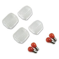 マッドマックス MADMAX GPZ/ZRX クリアウインカーレンズ(1台分) 20-2451C-4 1セット(4個)（直送品）