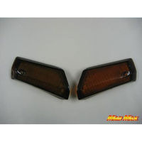 マッドマックス アドレス50(CA1CB) 純正タイプ スモークウインカーレンズ 左(1枚) 20-34B2LLX 1個（直送品）